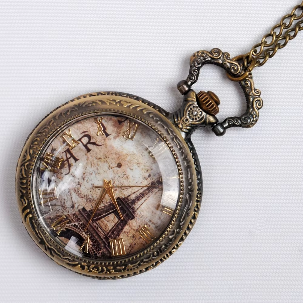 Vintage Fashion Paris - NEW Style Big Vintage Eiffel and