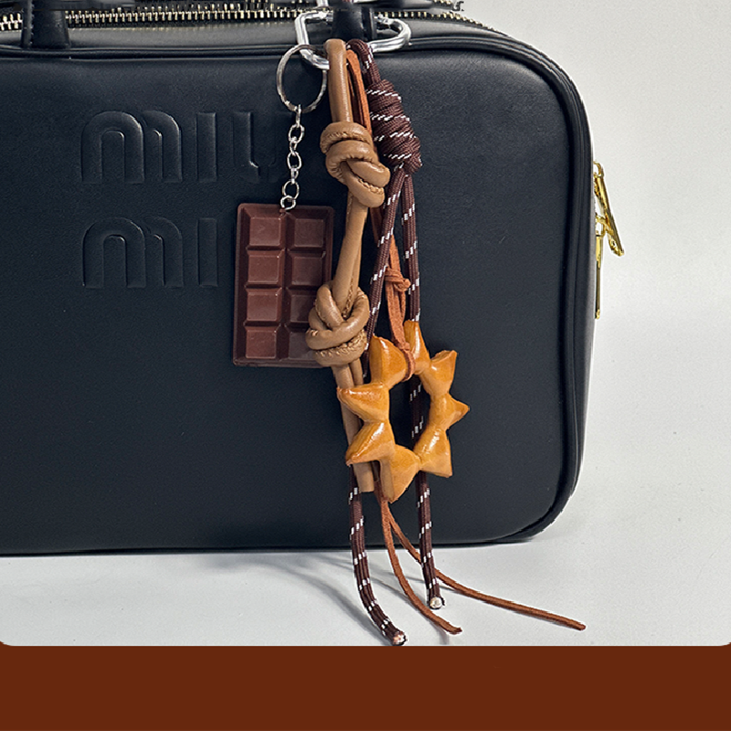 Vintage Fashion Ornaments - Trend Charm Bag Pendant Luxury Chocolate