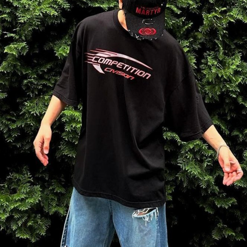 Vintage Fashion Paris - CIVISION Paris Street Style Men's Loose