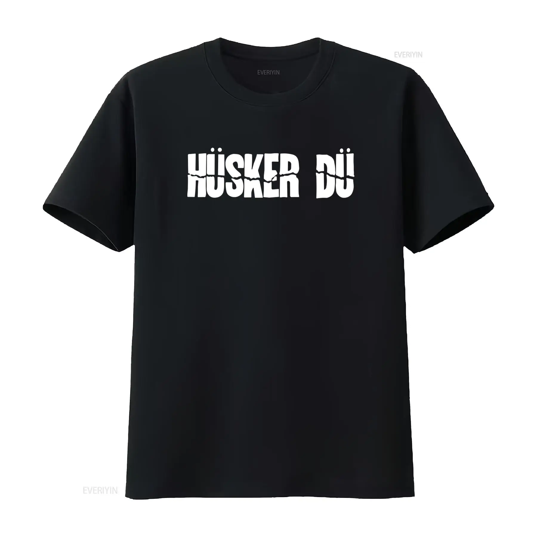 Vintage Flannel Shirt - Husker Du Rock Band Print T