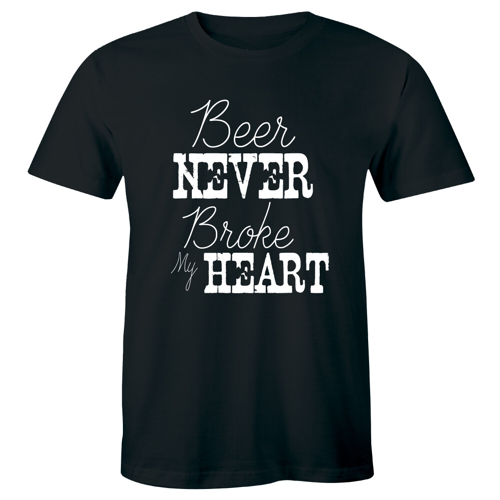 Tie Dye Shirt Vintage - Beer Never Broke My Heart Vintage