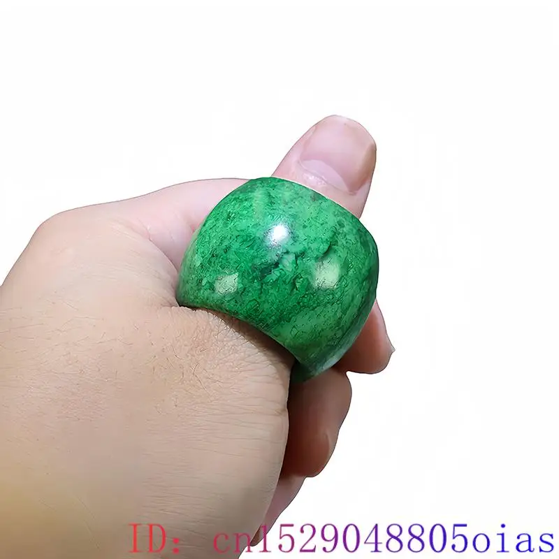 22mm Green Real Jade Rings for - đánh giá và giá Vintage Fashion Rings For Women