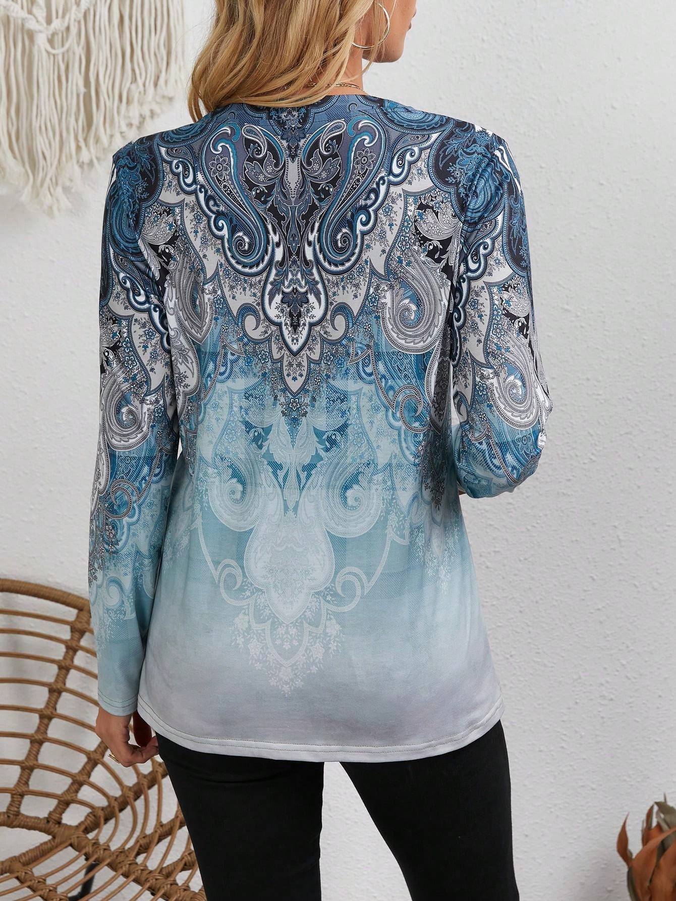Women's Ethnic-Style Top: Vint - đánh giá và giá Vintage Fashion Style