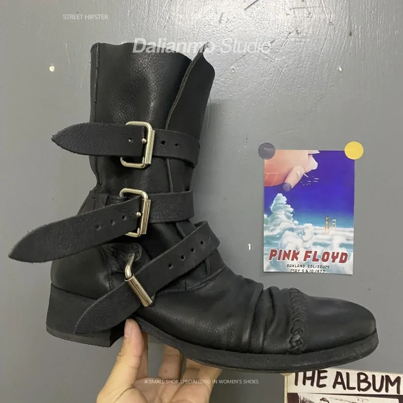 Fashion Men's Genuine Leather  - đánh giá và giá Vintage Fashion Style