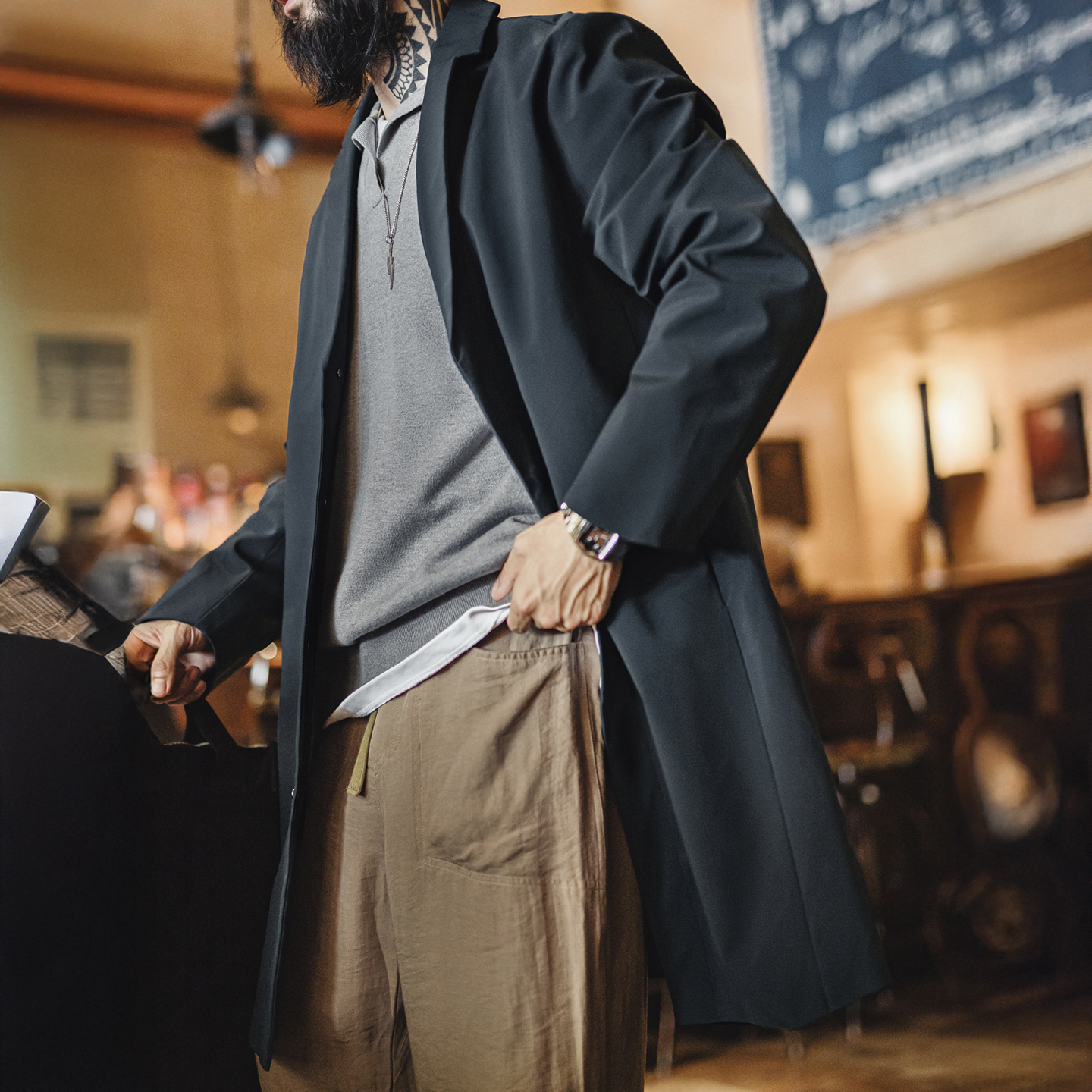 Maden Men’s Trench Coat Britis - đánh giá và giá Vintage Windbreaker Nylon