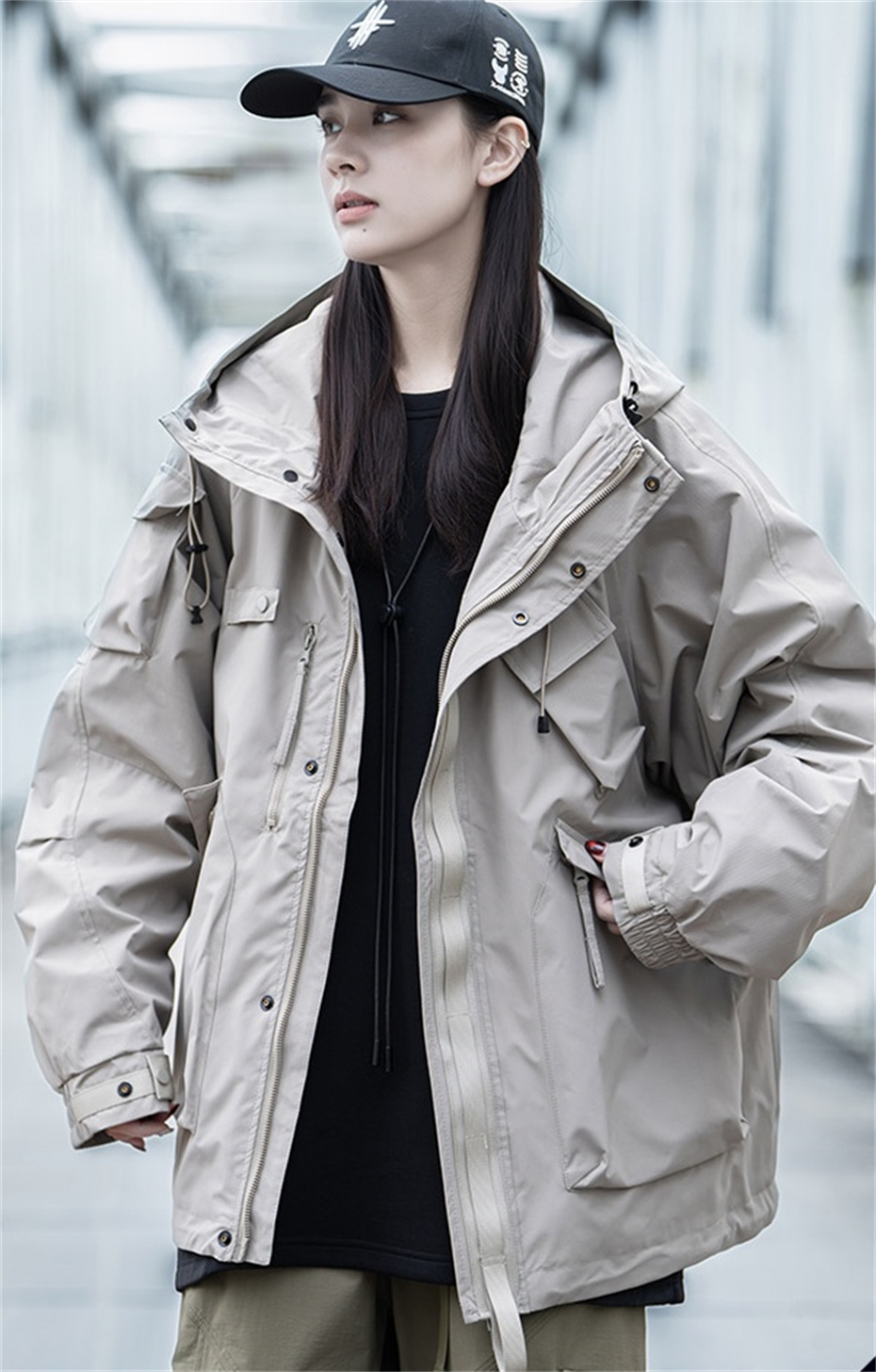 Tactical Cargo Jackets Vintage - đánh giá và giá Vintage Windbreaker Nylon