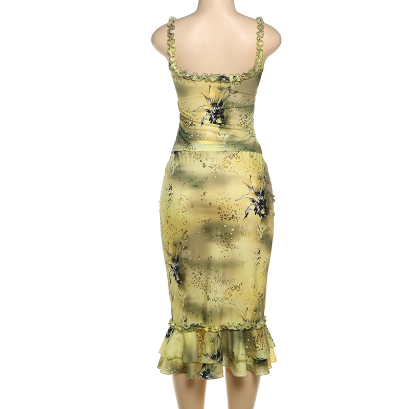 Women's Dress 2 Piece Floral P - đánh giá và giá V Vintage Fashion