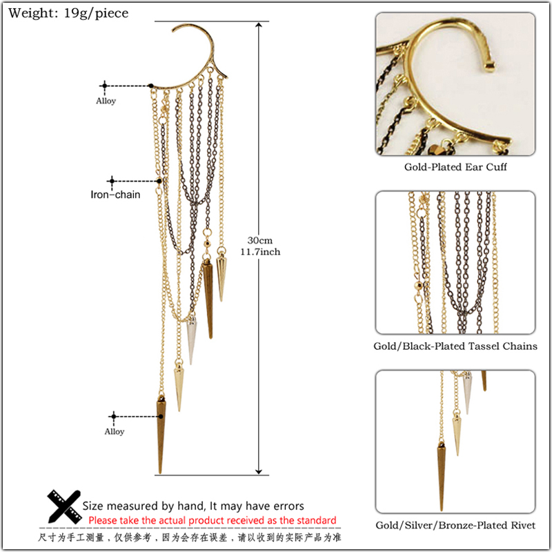 1piece Vintage Ear Hook Clip E - đánh giá và giá Vintage Fashion Ornaments