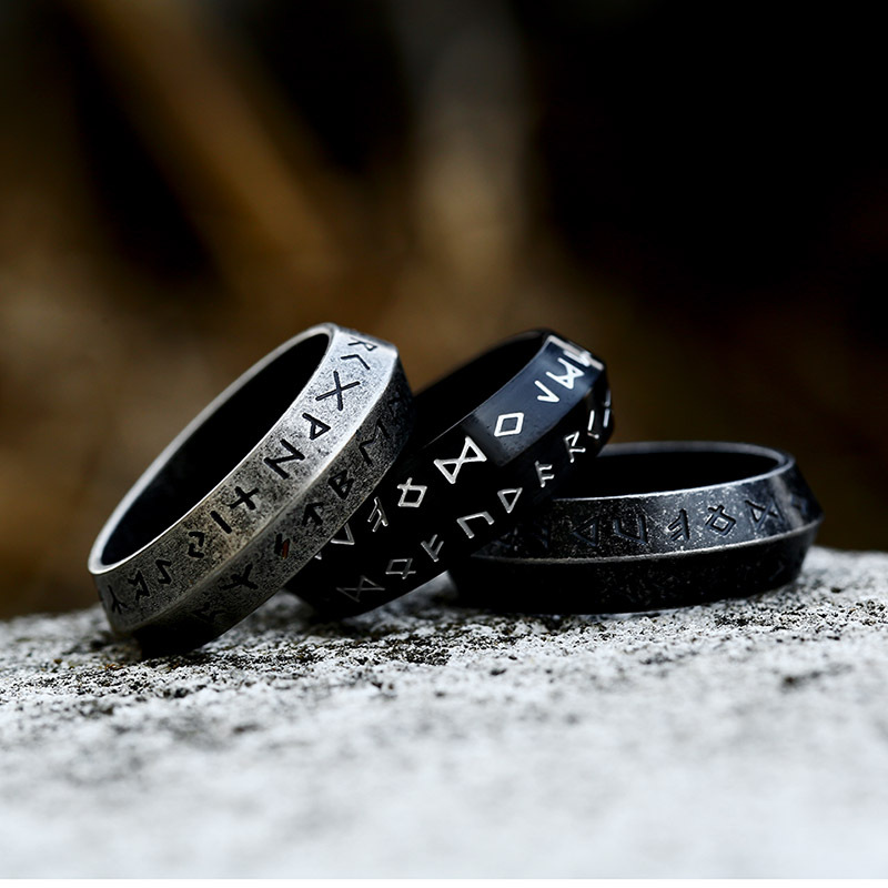Vintage Nordic Viking Runes Ce - đánh giá và giá Vintage Fashion Rings For Women