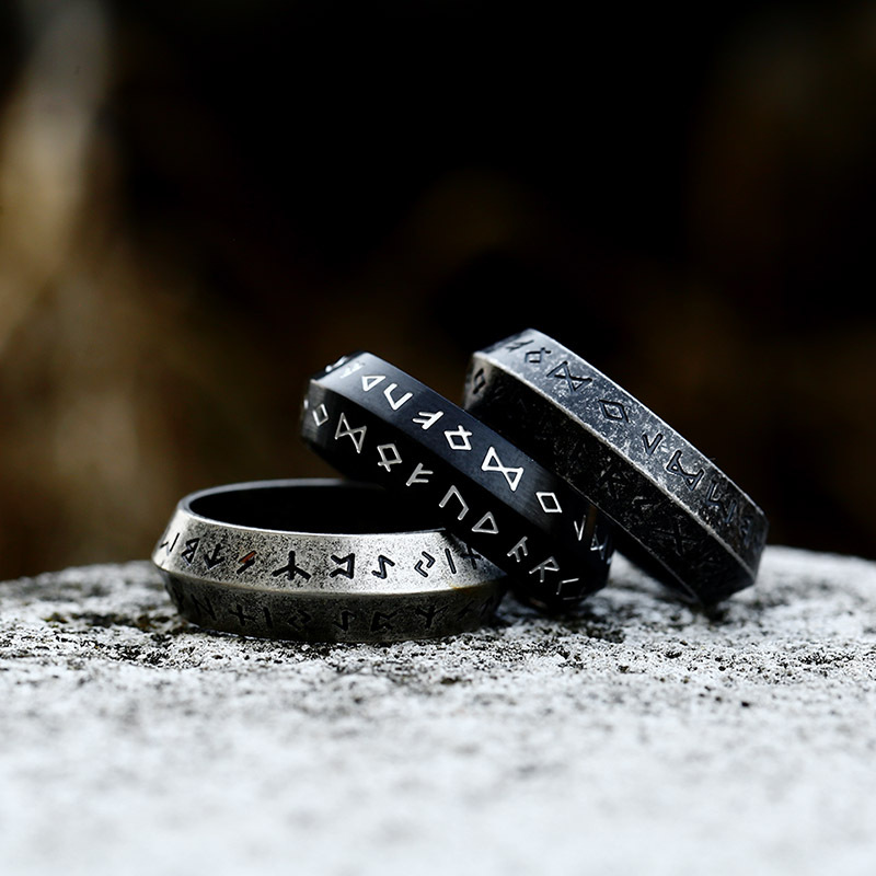 Vintage Nordic Viking Runes Ce - đánh giá và giá Vintage Fashion Rings For Women