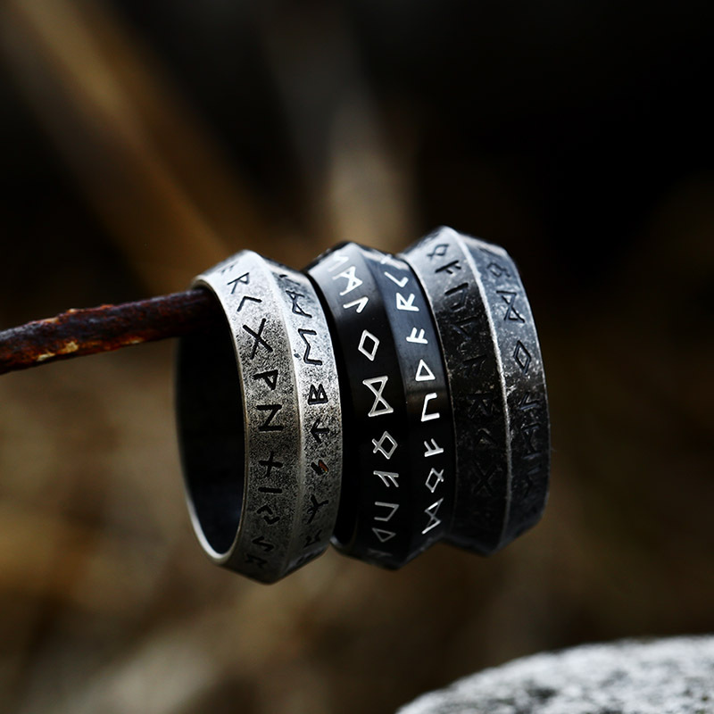 Vintage Nordic Viking Runes Ce - đánh giá và giá Vintage Fashion Rings For Women