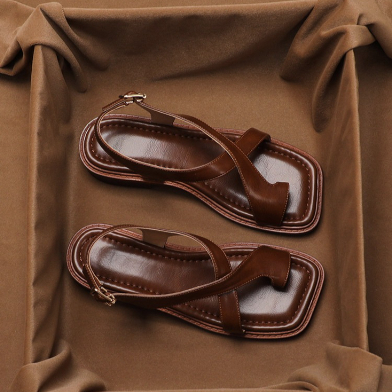 Vintage Summer Open Toe Women  - đánh giá và giá Vintage Fashion Style