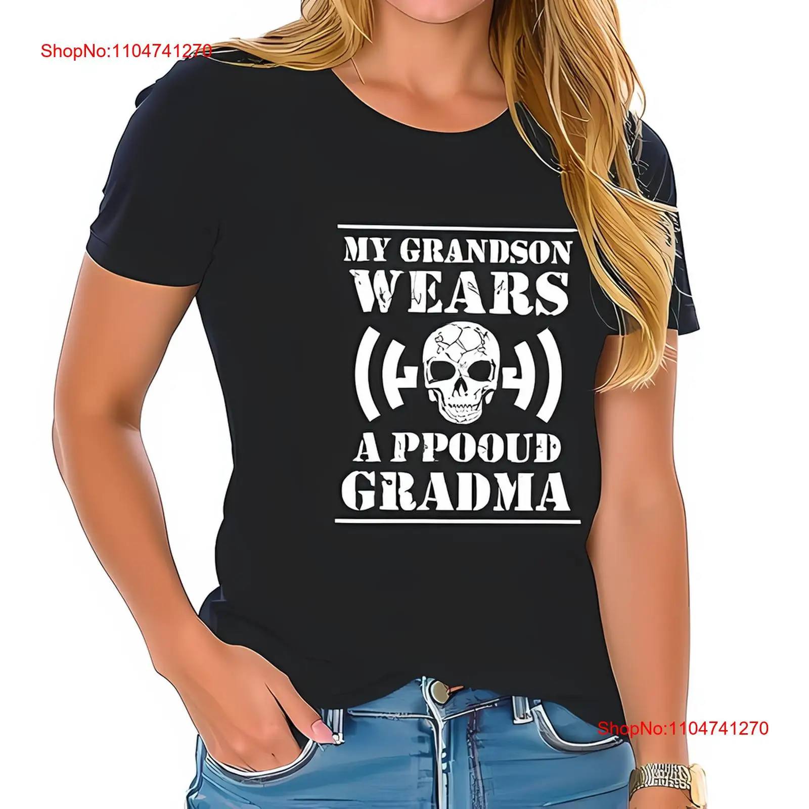 Grandma T Shirt with Font Casu - đánh giá và giá Vintage Fashion Font