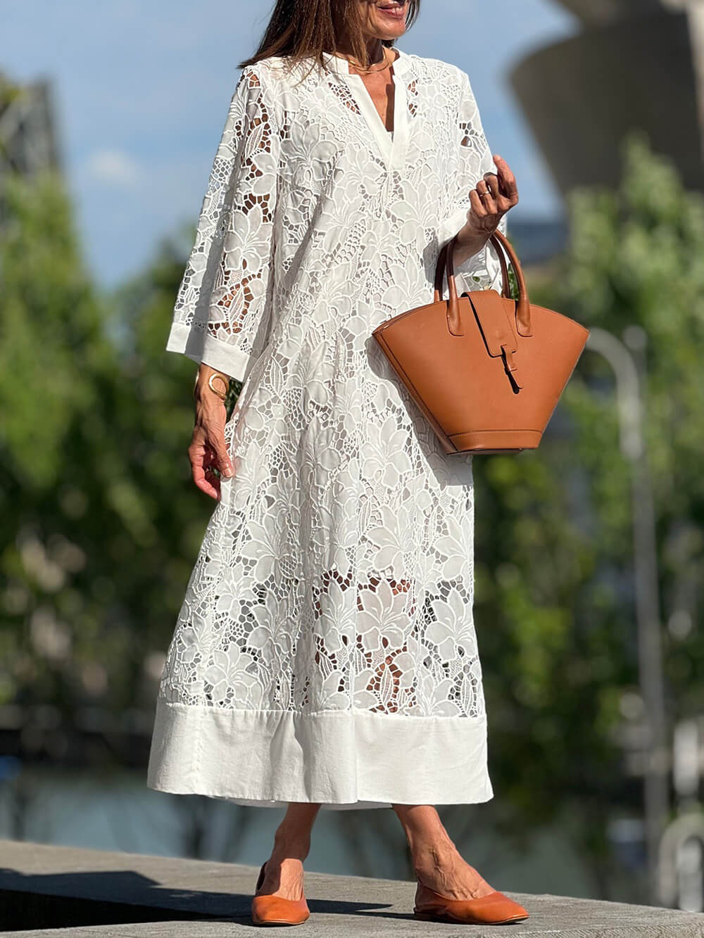 Women's Vintage White Lace Dre - đánh giá và giá V Vintage Fashion