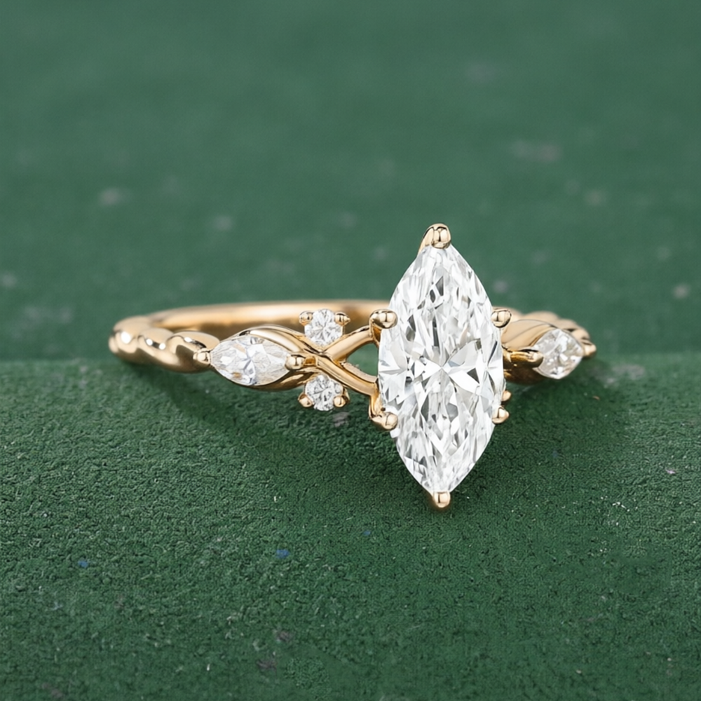 CxsJeremy Marquise Cut 1ct Lab - đánh giá và giá Vintage Fashion Rings For Women