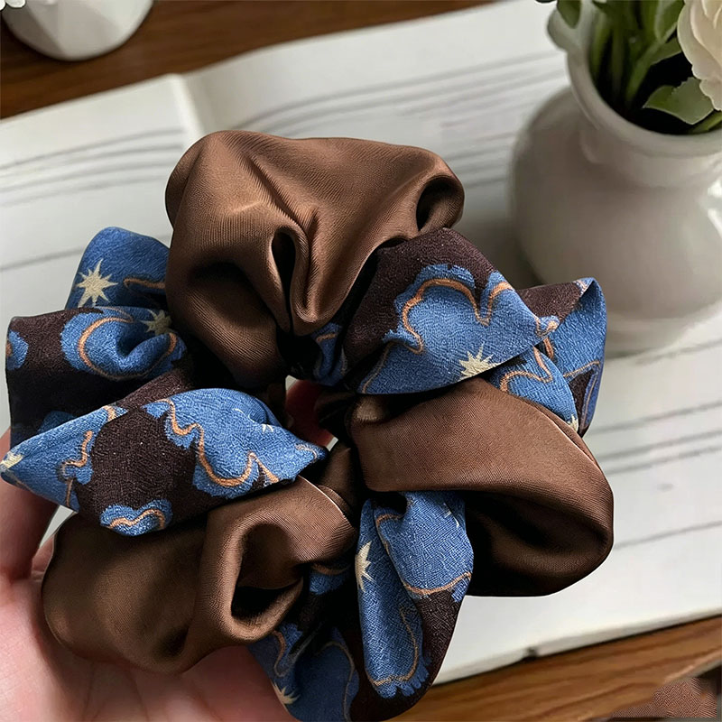 New Vintage Print Blue Brown S - đánh giá và giá Vintage Fashion Rings For Women