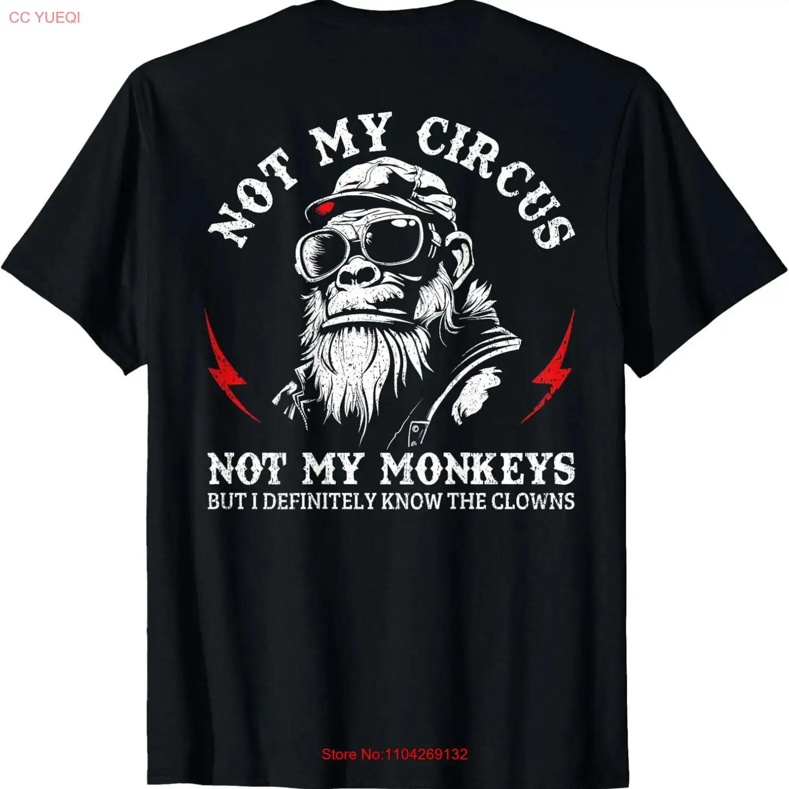 Not My Circus Monkeys Funny Go - đánh giá và giá Vintage Flannel Shirt