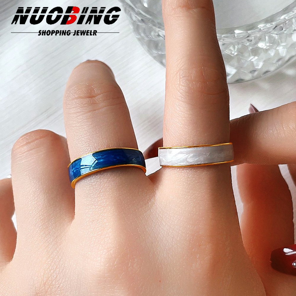 New Vintage Colorful Drip Whit - đánh giá và giá Vintage Fashion Rings For Women