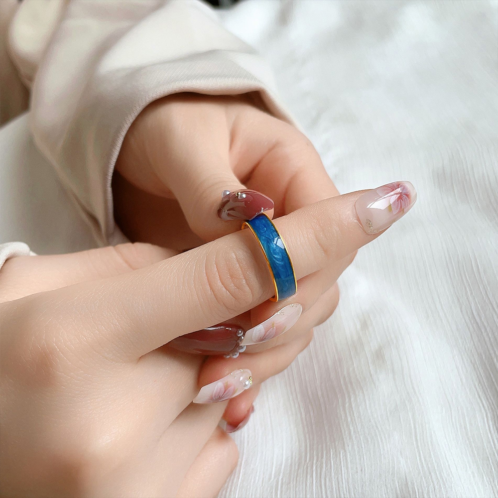 New Vintage Colorful Drip Whit - đánh giá và giá Vintage Fashion Rings For Women