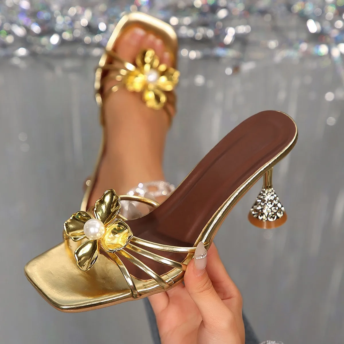 Vintage Metal Flower Crystal C - đánh giá và giá Vintage Fashion For Women
