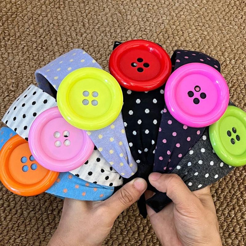 Vintage Colorful Big Button Po - đánh giá và giá Vintage Fashion Ornaments