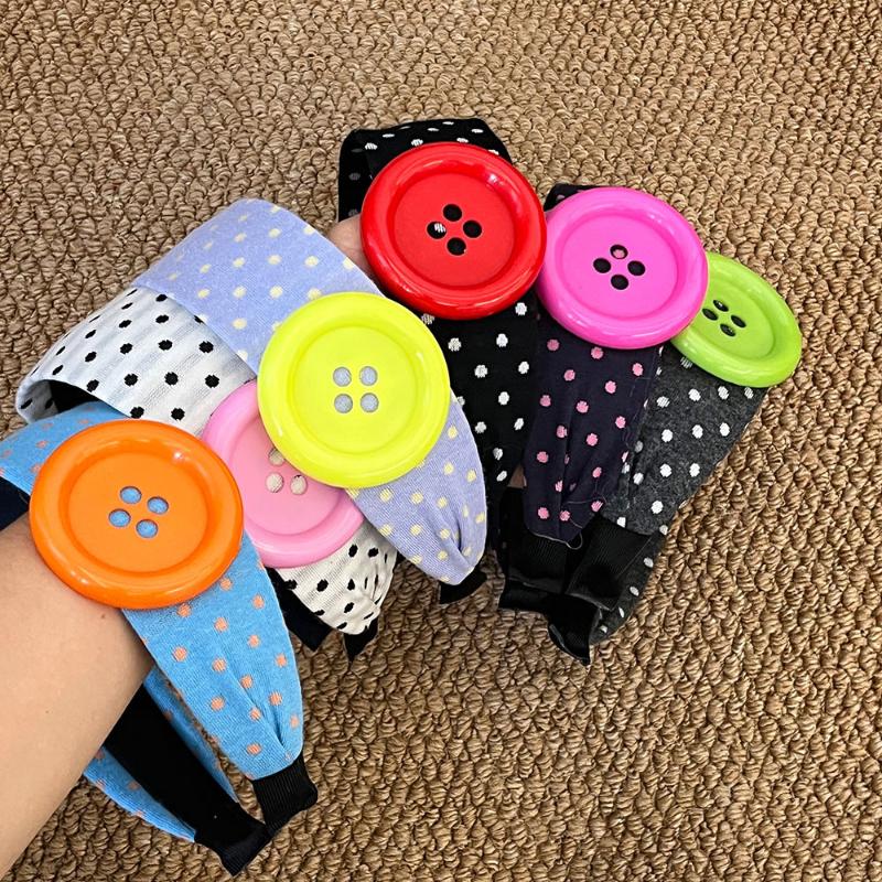 Vintage Colorful Big Button Po - đánh giá và giá Vintage Fashion Ornaments