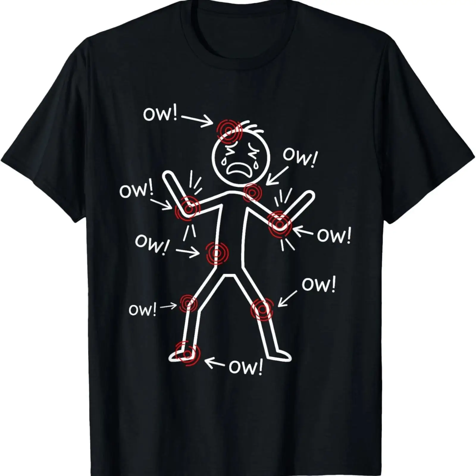 Ow Funny Chronic Pain Awarenes - đánh giá và giá Vintage Fashion Sketches