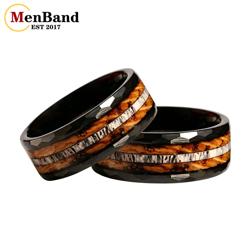 MenBand Classic 8MM Whiskey Ba - đánh giá và giá Vintage Fashion Rings For Women