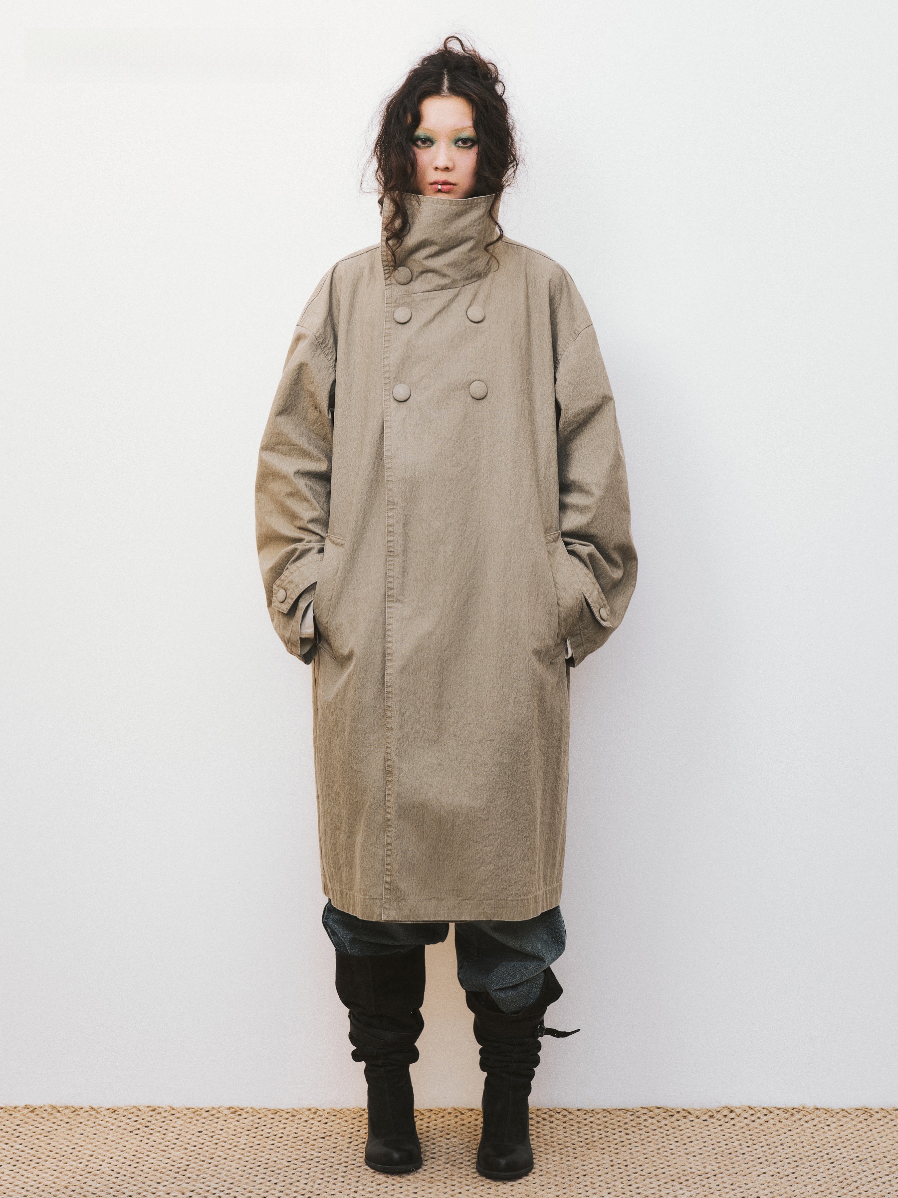 VERMO Vintage Washed Long Slee - đánh giá và giá Vintage Windbreaker Nylon