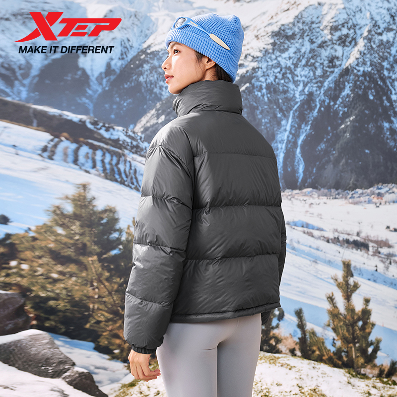 Xtep Down Jacket For Women Win - đánh giá và giá Vintage Windbreaker Nylon