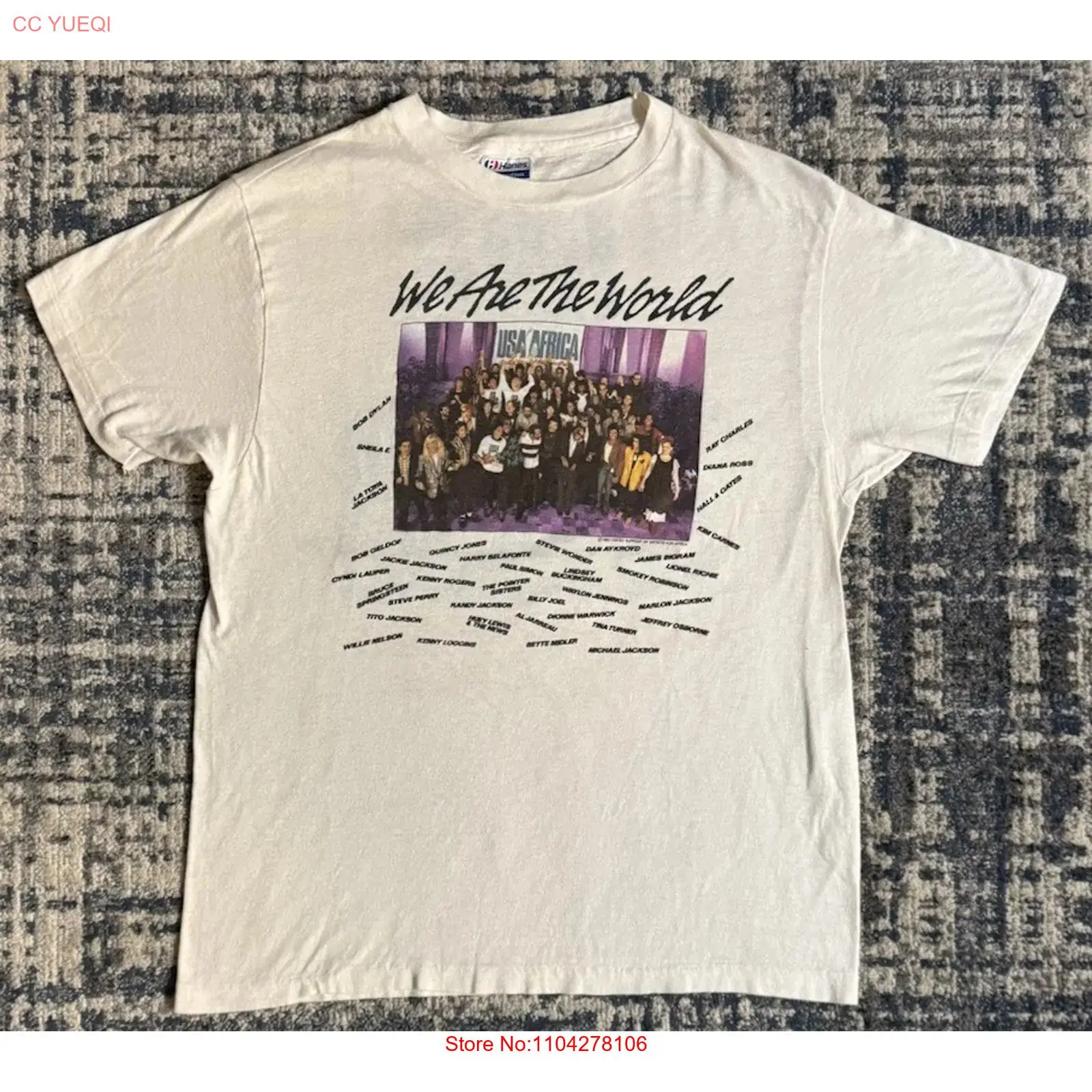 Vintage 1985 We Are The World  - đánh giá và giá Vintage Flannel Shirt