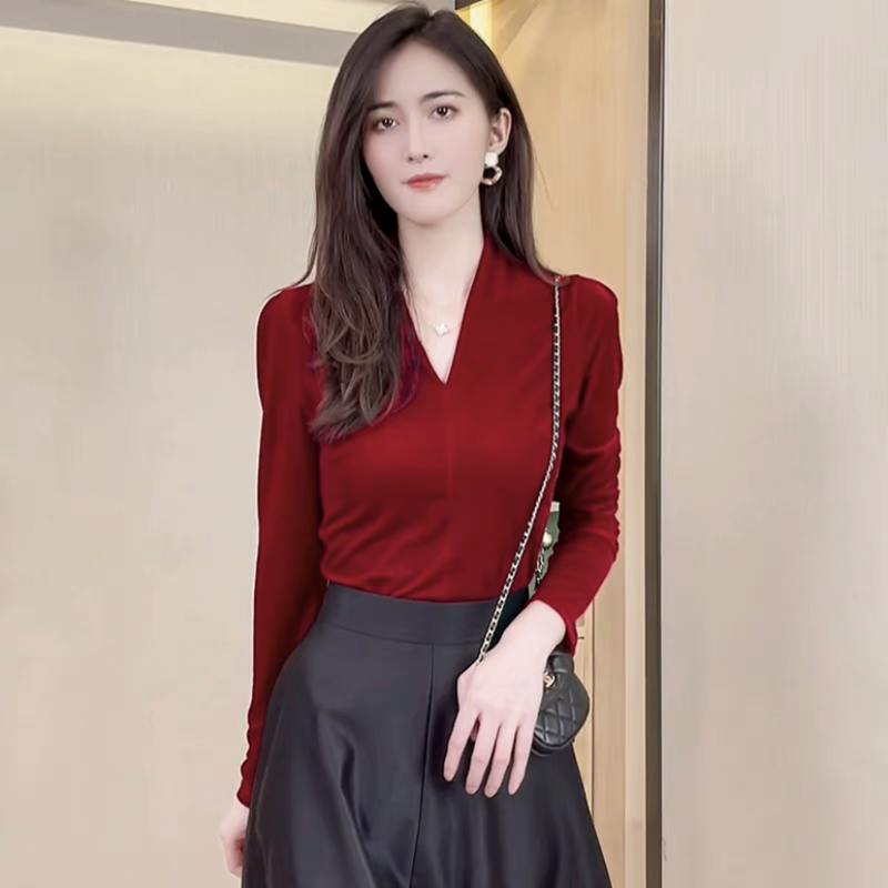 Fashion elegant V-neck long sl - đánh giá và giá V Vintage Fashion