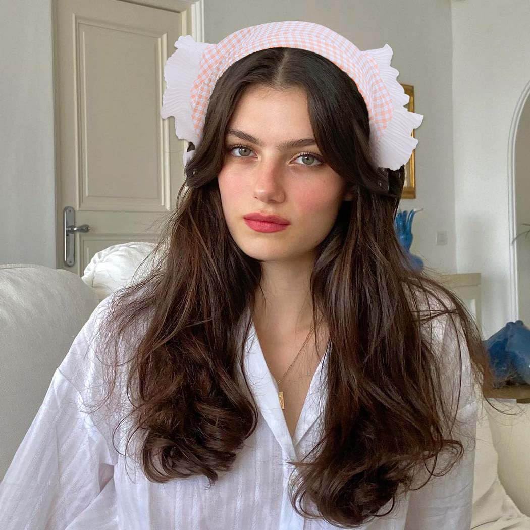 Bohemian Lace Turban  Women Ba - đánh giá và giá French Vintage Fashion