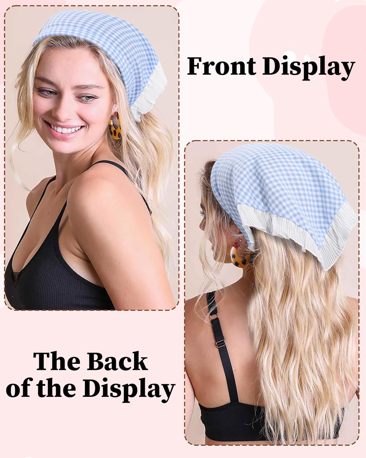 Bohemian Lace Turban  Women Ba - đánh giá và giá French Vintage Fashion