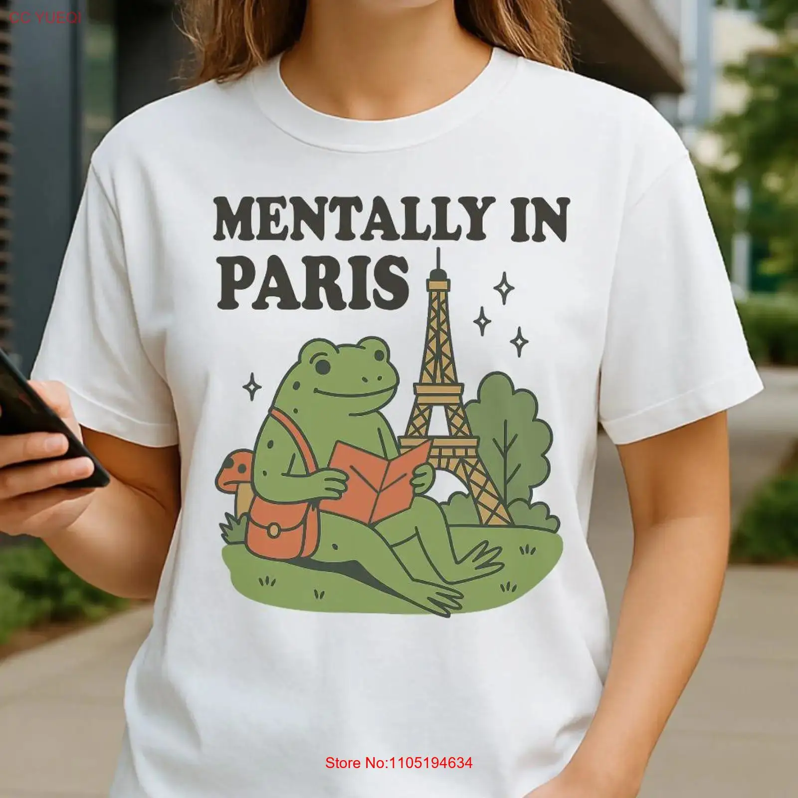 MENTALLY IN PARIS T Shirt Love - đánh giá và giá Vintage Fashion Paris