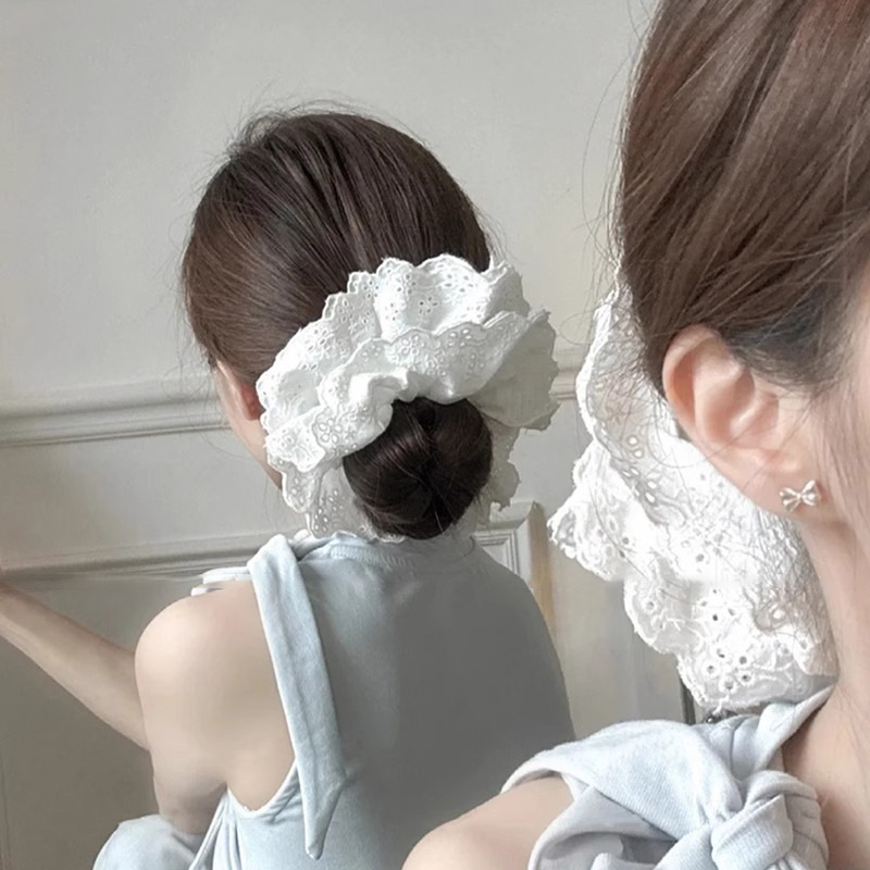 Women's Scrunchies Korean Supe - đánh giá và giá French Vintage Fashion