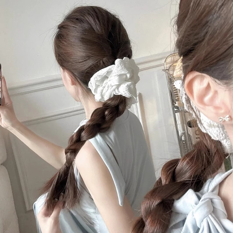 Women's Scrunchies Korean Supe - đánh giá và giá French Vintage Fashion