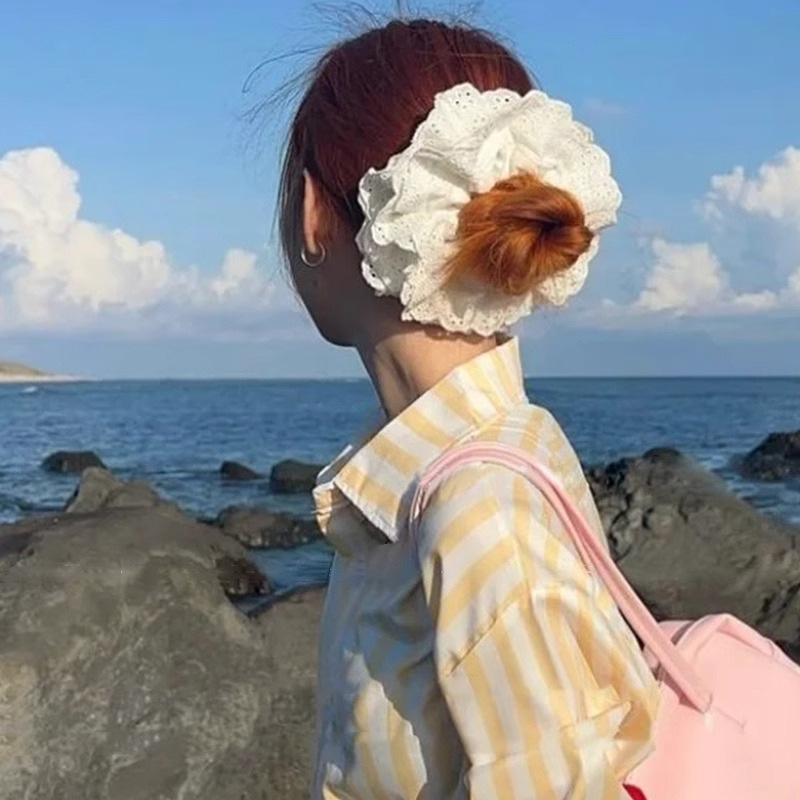 Women's Scrunchies Korean Supe - đánh giá và giá French Vintage Fashion