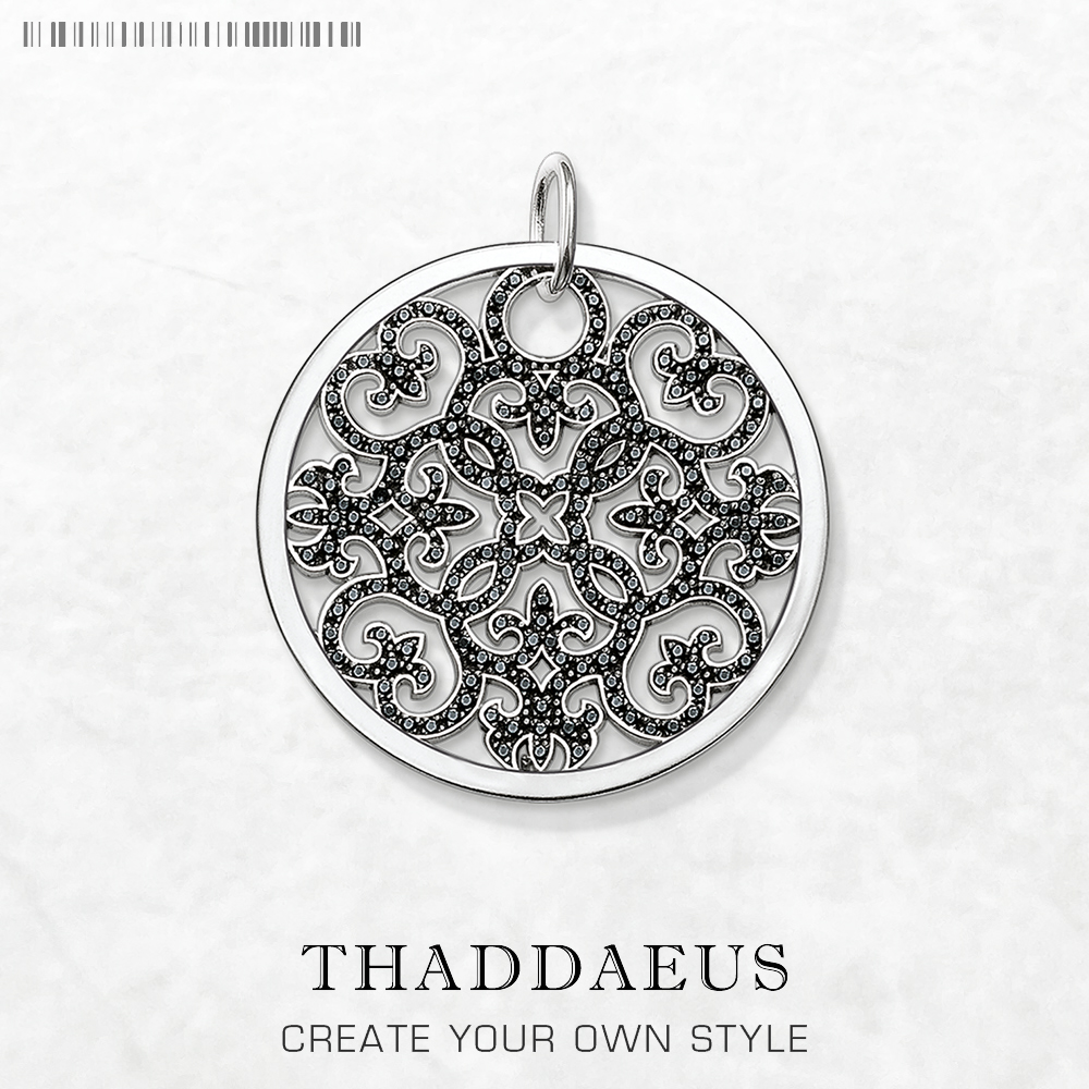 Pendant Arabesque Disc Ornamen - đánh giá và giá Vintage Fashion Ornaments