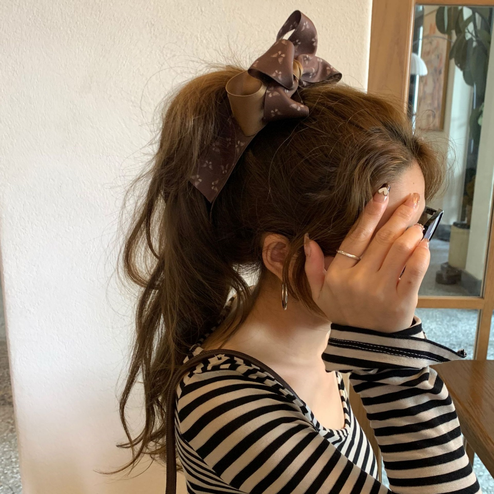 1 Pc Fabric Large Bow Hair Cli - đánh giá và giá French Vintage Fashion