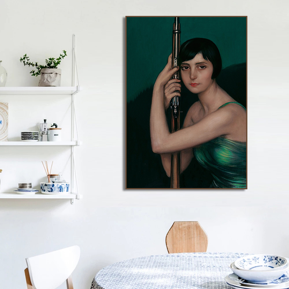 1pc frameless Canvas Painting  - đánh giá và giá Vintage Fashion Sketches