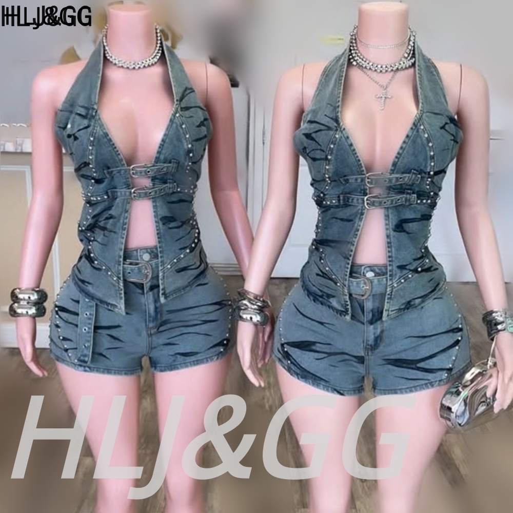 HLJ&GG Blue Vintage Denim Holl - đánh giá và giá V Vintage Fashion